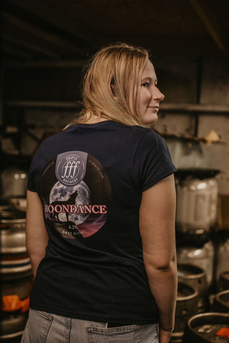 Women's T-Shirt: Moondance | Triple fff Brewery